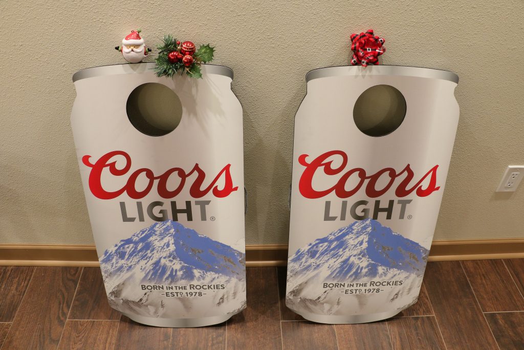 Coors Light Cornhole Boards