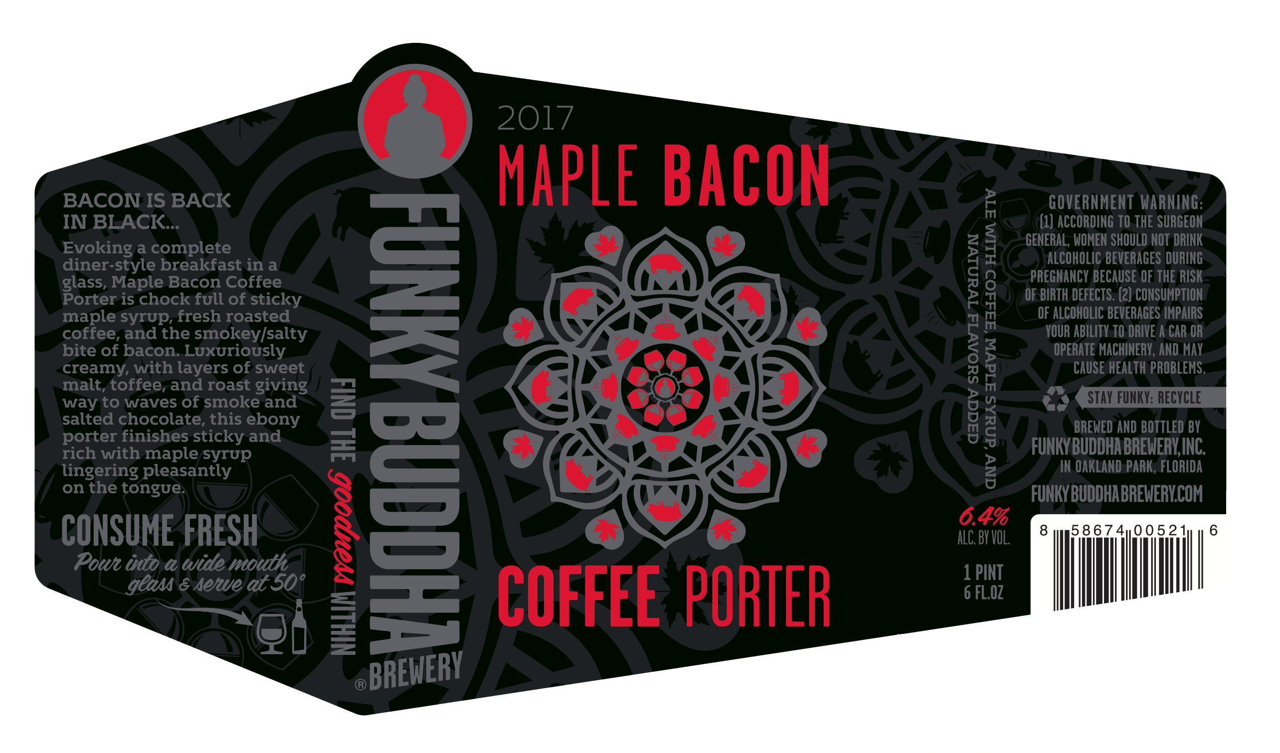 Funky Buddha Brewery Maple Bacon Coffee Porter