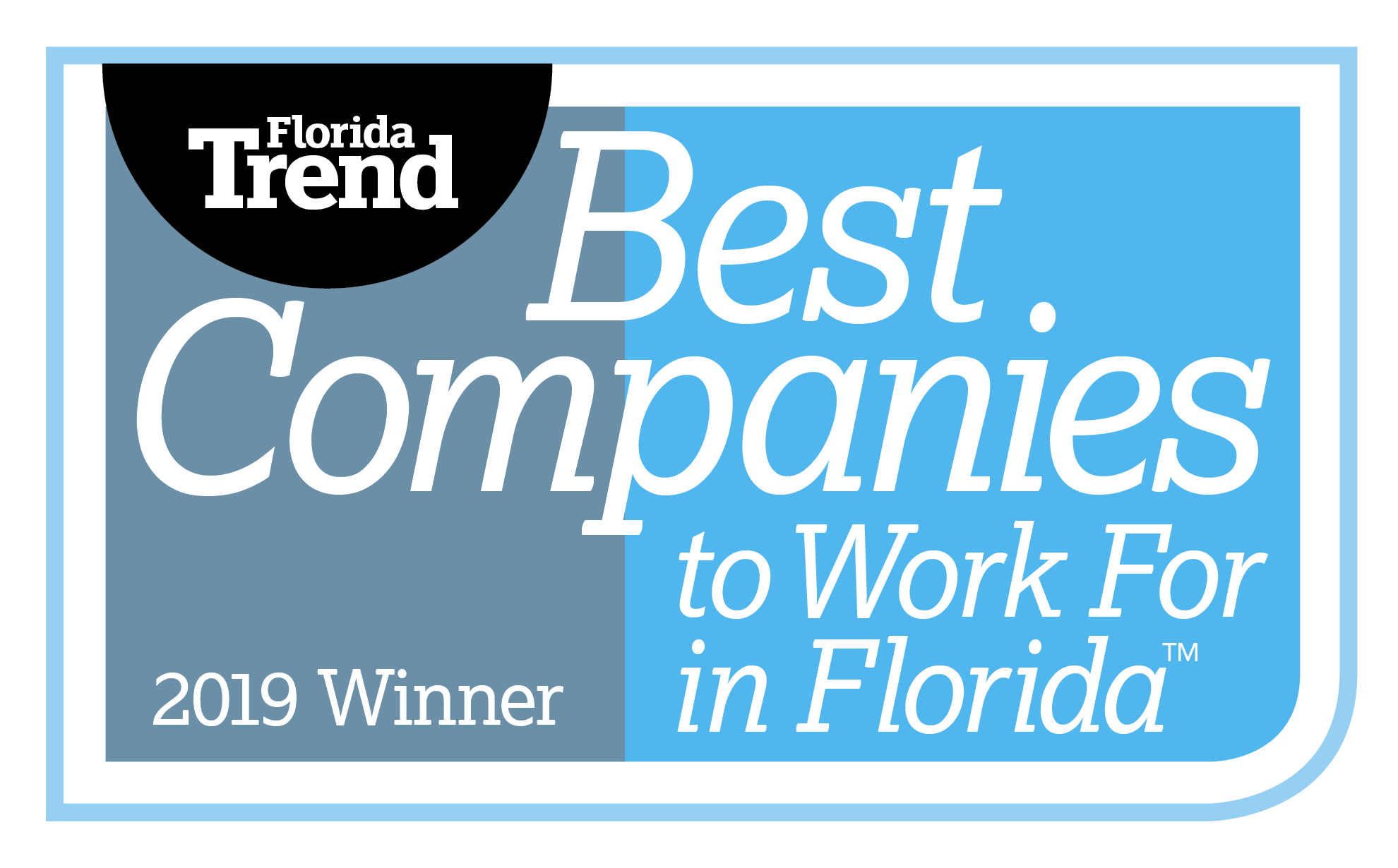 Best Companies to Work For in Florida logo