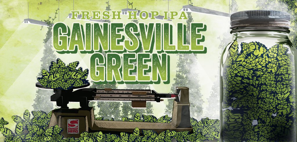Swamp Head Brewery Gainesville Green Label