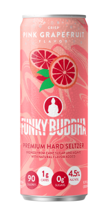 Funky Buddha Premium Seltzer Pink Grapefruit