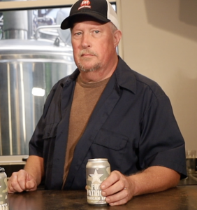 SOF Brewing head brewer Larry Agee