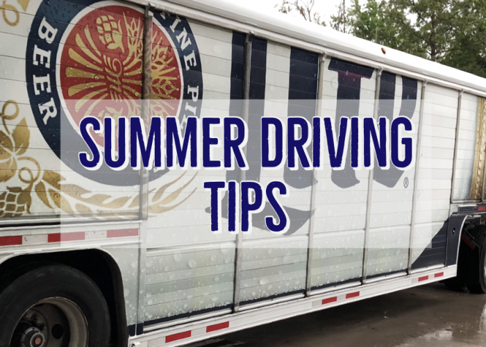 Summer Driving Tips and Beer Truck pic