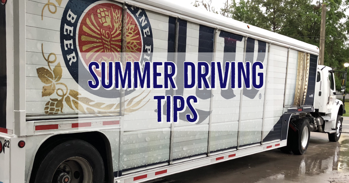 Summer Driving Tips and Beer Truck pic