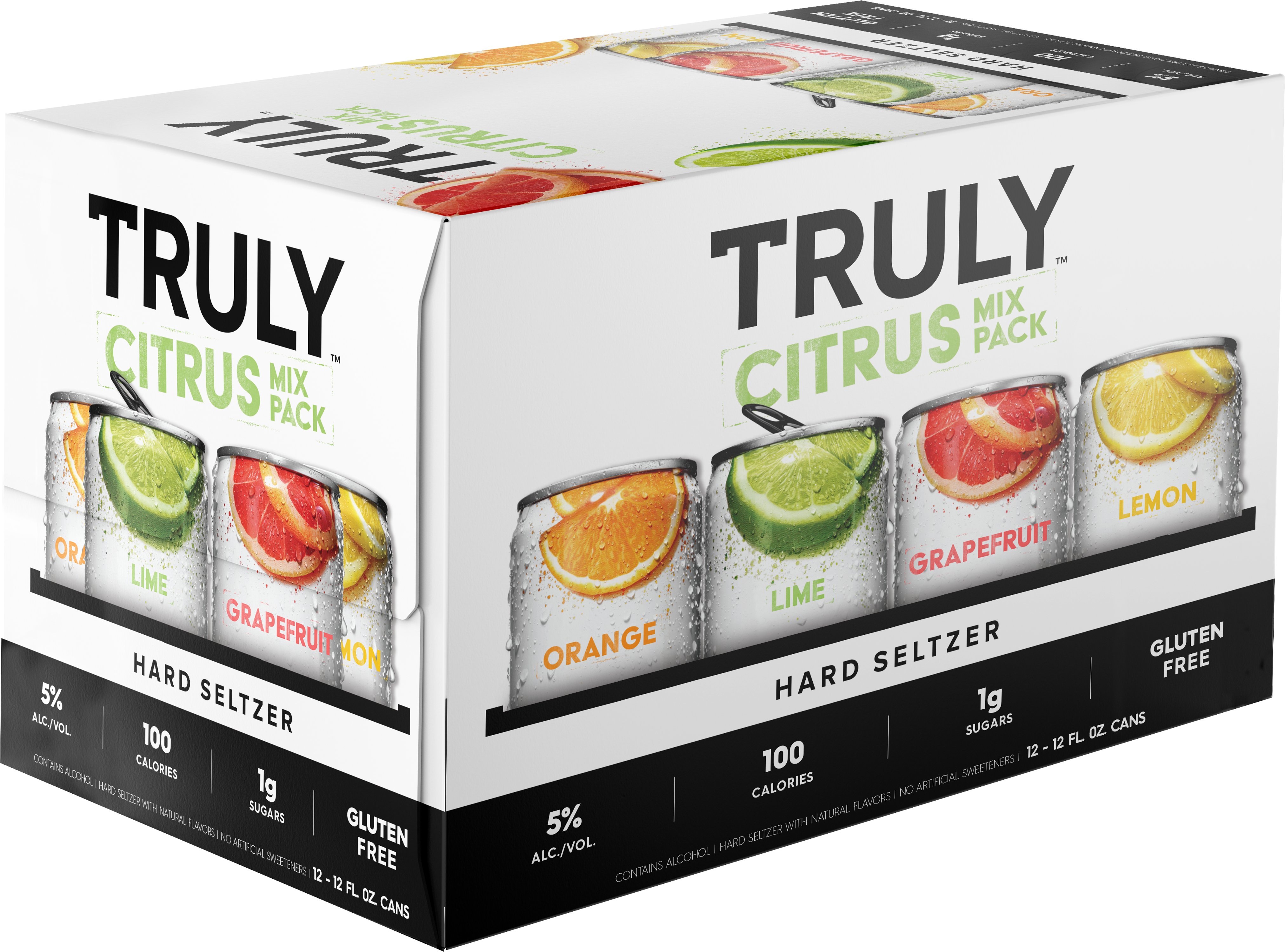 Truly Citrus Variety Mixed Hard Seltzer Pack