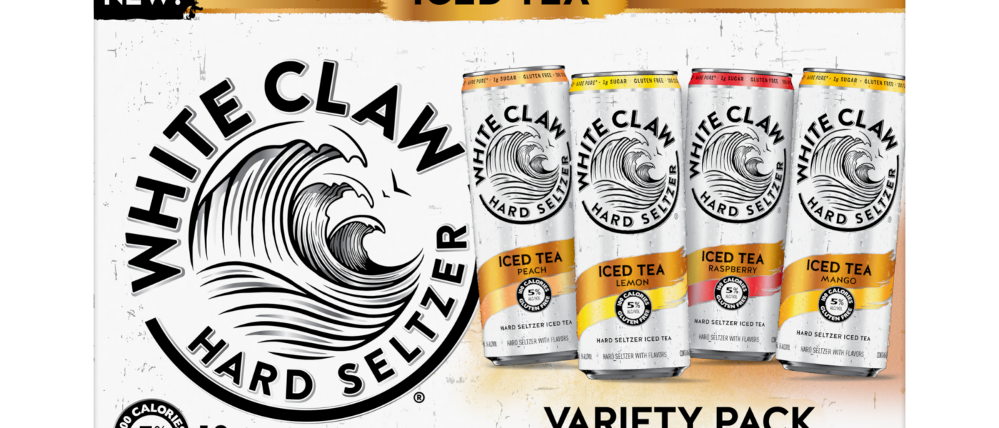 White Claw Iced Tea Variety 12-pk 12oz Can 5percent ABV Front