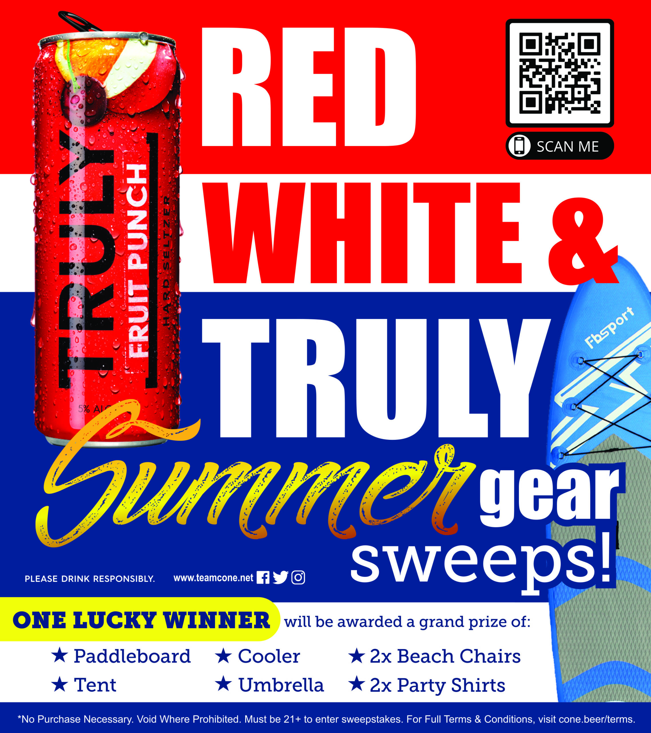 Red, White, and Truly Sweepstakes