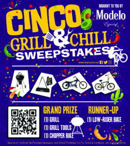 MODELO Grill and Chill Sweepstakes