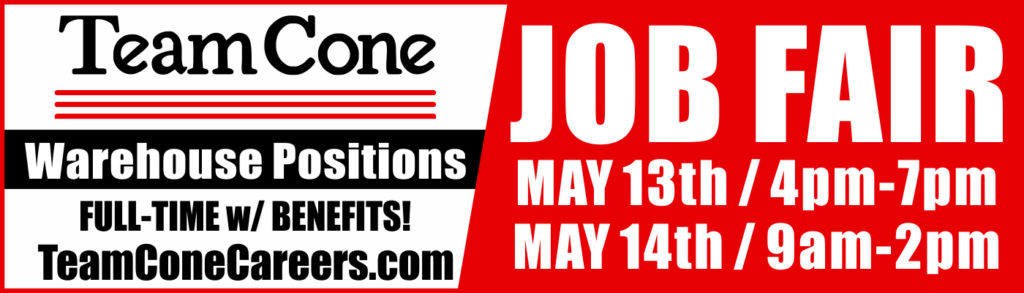 Cone Distributing Job Fair Billboard