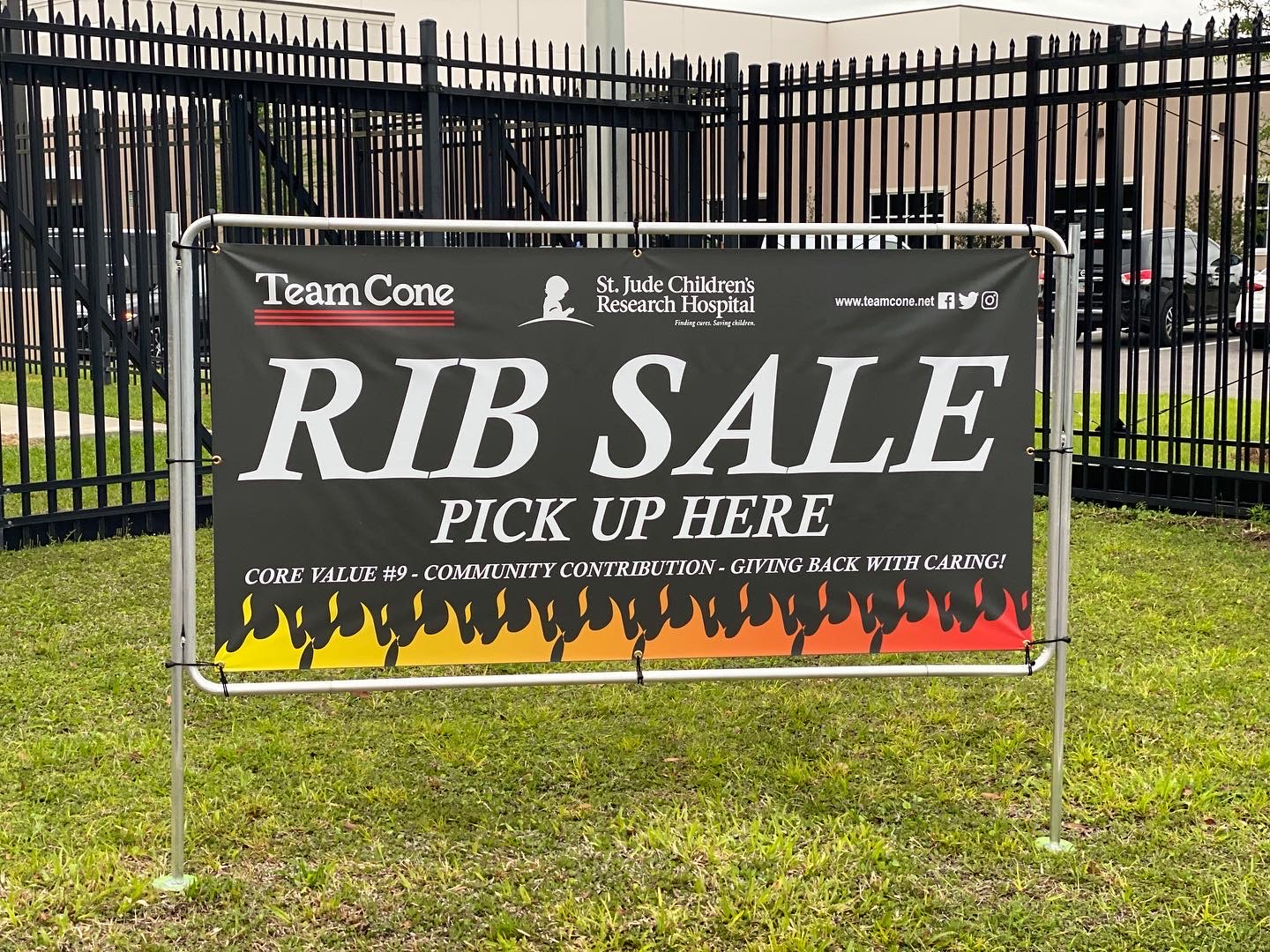 Team Cone hosted their twice-yearly Ocala Rib Sale