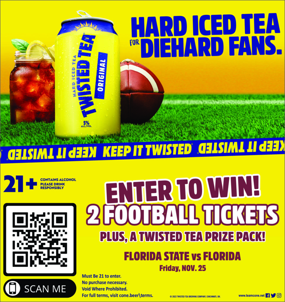 Tallahassee Twisted Tea Sweepstakes