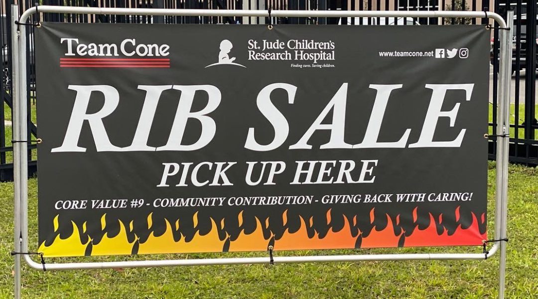 Team Cone’s Spring Rib Sale raises over $17,000 for St. Jude Children’s Research Hospital