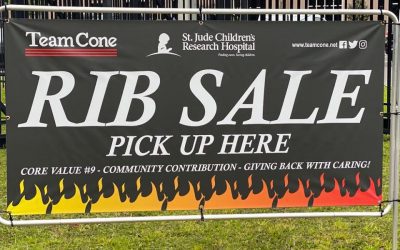 Team Cone’s Spring Rib Sale raises over $17,000 for St. Jude Children’s Research Hospital