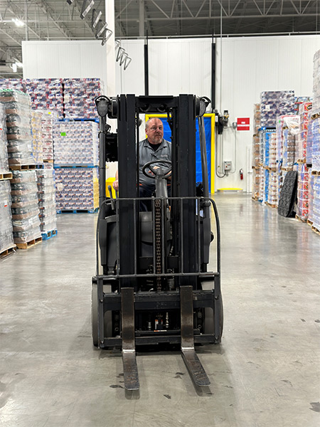 Team Cone Forklift Driver