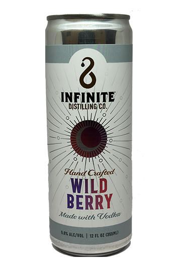Infinite Distilling Company Wild Berry Vodka Cocktail