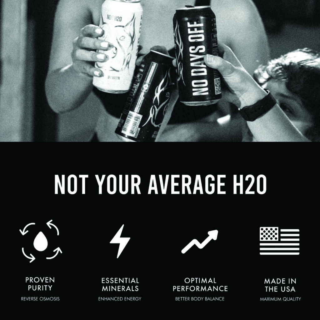 NDO H2O - No Days Off Water info