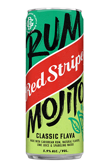 Red Stripe Tropical Vibes Rum Mojito