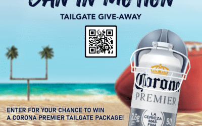 Win a bike, tent, and cooler from Corona Premier’s Can in Motion Sweepstakes