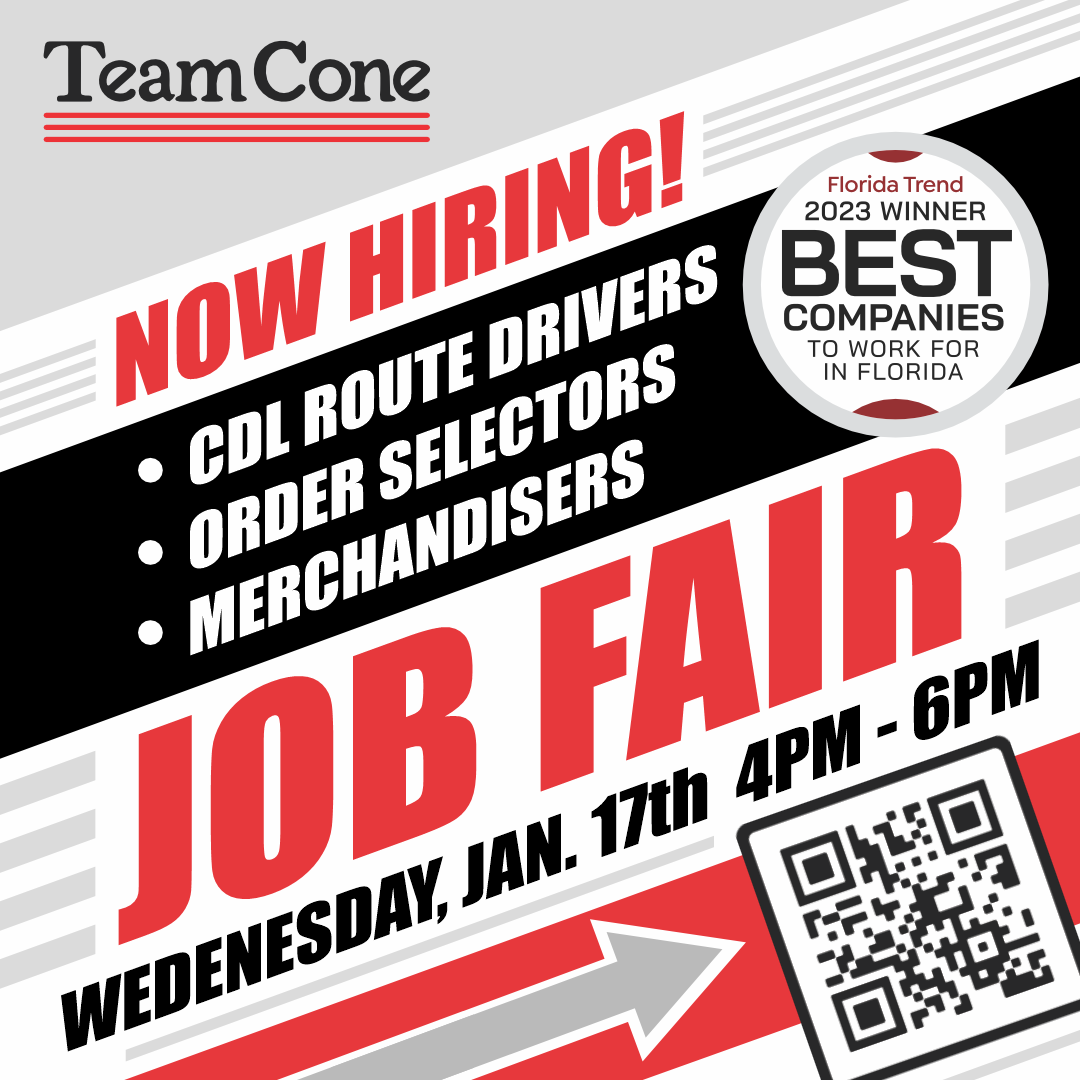 Team Cone Ocala Job Fair