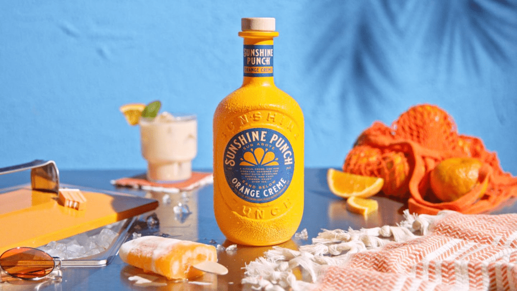 Sunshine Punch: The Nostalgic Orange Creme Rum Liqueur - Team Cone